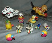 Wind Up Tin Toy Lot