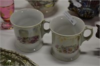 2 victorian mugs