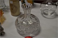 pinwheel crystal decanter