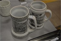 2 German mugs