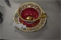 German demi cup & saucer