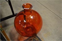 large blown glass jug