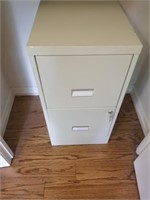 METAL FILE CABINET, 2 DRAWER WITH KEY