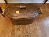 15 GALLON COPPER BOILER WITH LID