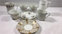 Fine China teacups, Bone China teacups, and Irish