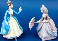 Lladro “Jolie” & Royal Doulton "Leading Lady"