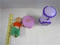 Neat small toy finds; Polly Pocket,  My Meebles, &