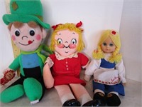 Luchy Charm, Campbell Soup, & Swiss Miss Dolls
