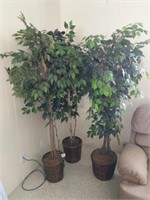 Set of 3 Artificial Trees