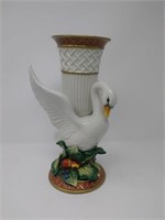 Fitz And Floyd Swan Vase