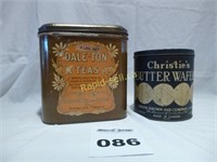 Two More Antique Tins