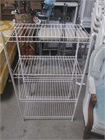 White Shelving Unit