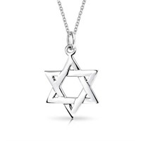 Bling Jewelry Sterling Silver Jewish Star Of David