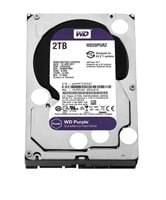 WD Purple 2TB Surveillance Hard Disk Drive - 5400