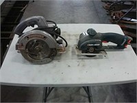 Porter Cable and B&D saws