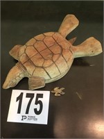 13x8x3" Wooden Turtle (Small)