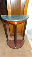 Matching Marble-top Side Tables