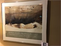 Andrew Wyeth Framed Poster "The Helga Pictures"