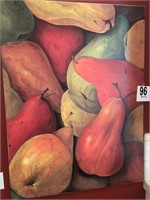 Sarah Beth Hooker 48x36" Fruits on Canvas