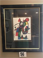 Joan Miro: Melancholic Donkey, 1975, Limited