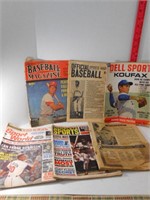 Six Baseball Magazines