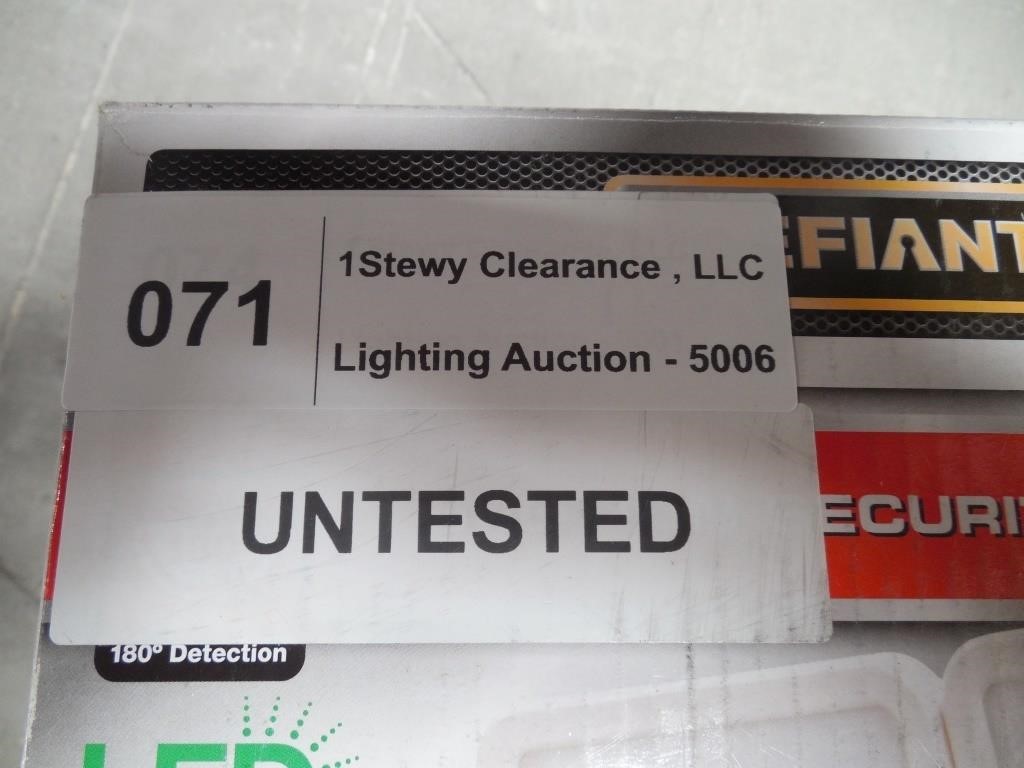 West  Valley Lighting / Electrical Auction - 5006