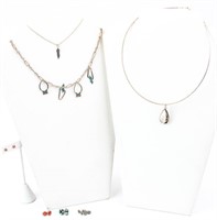 Jewelry Sterling Silver Southwestern Necklaces +