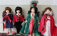 4 Robin Wood Porcelain Dolls