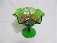 Fenton green Rays compote