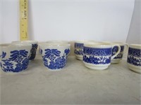 Blue Willow coffee mugs