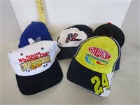 Baseball cap selection; Includes 1997 NASCAR