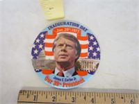 Vintage 1977 Inauguration button for Jimmy Carter