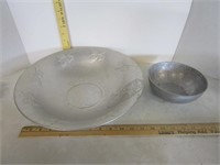 Wrought Aluminum bowl by Wilson specialties;