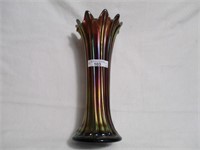 Nwood 10" purple Thin Rib vase