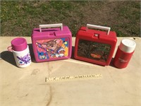 Two Lunchbox & Thermos - Lisa Frank & Spiral Zone