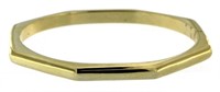 14kt Gold Italian Designer Cuff Bracelet