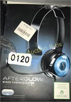 XBOX 360 AFTERGLOW WIRED HEADSET