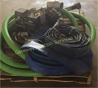 2inch pump  with 4 2inch hose and 1 1inch hose