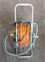 Portable garden hose and reel