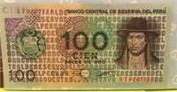 Currency Peru 100 Cien Soles De Oro 
Currency