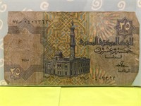 Currency Egypt 25 Piasters
Central Bank of Egypt