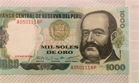 Currency Peru 1000 Soles de Oro
Currency Peru