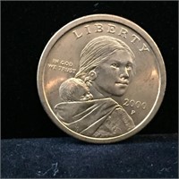 Coin US Sacegewea Golden Dollar 2000