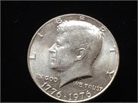 Coin US Kennedy Half Dollar 1776 1976