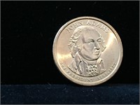 Coin US President Adams Golden Dollar $1