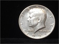 Coin US JFK Kennedy Half Dollar 1971 $0.50