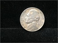 Coin US Jefferson Nickle Silver 1946 $0.05
