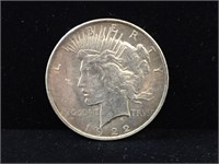 Coin US $1 PEACE DOLLAR SILVER 1922