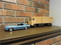 Model Yenko Camero & Wood Toy Truck