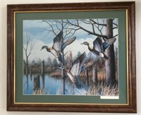 Duck Print signed by Charles McDaniel
